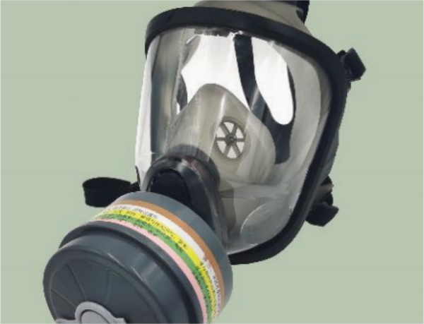 How often does it take to change the filter cotton of a gas mask?
